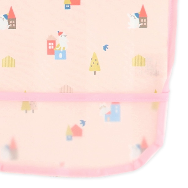 3枚組袖なし食事用エプロン（アニマル・フォレスト）