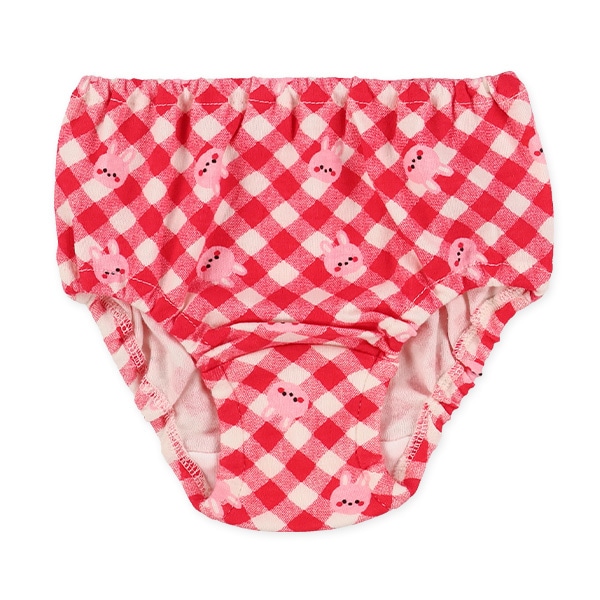 5枚組ショーツ（うさぎ・いちご・チェリー・くま・花）