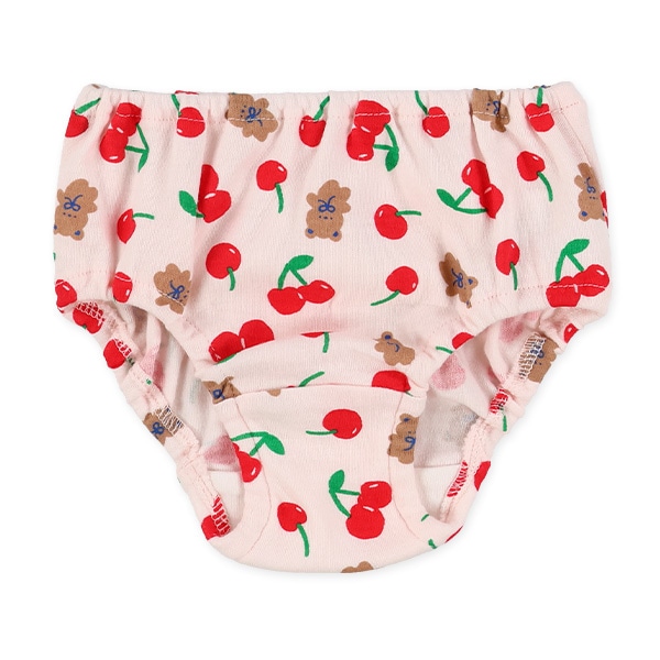5枚組ショーツ（うさぎ・いちご・チェリー・くま・花）