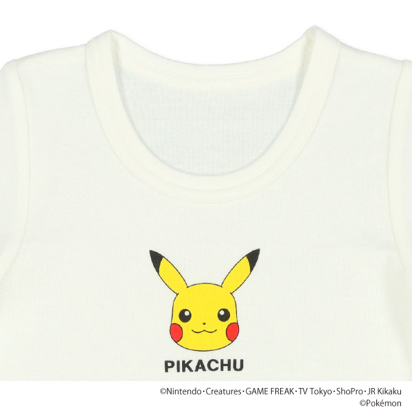 3枚組半袖シャツ肌着（ポケモン）
