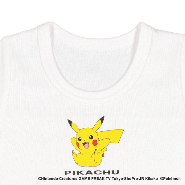 3枚組半袖シャツ肌着（ポケモン）