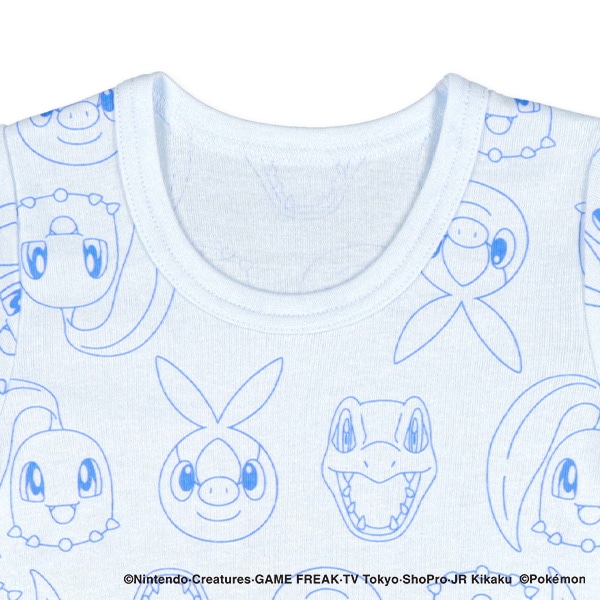 3枚組半袖シャツ肌着（ポケモン）