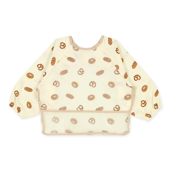 長袖食事用エプロン（パン）