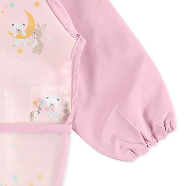 長袖食事用エプロン（アニマル・風船）