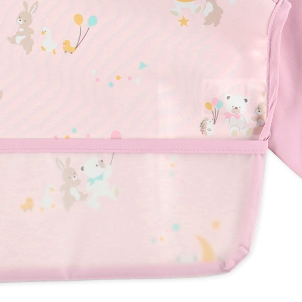 長袖食事用エプロン（アニマル・風船）