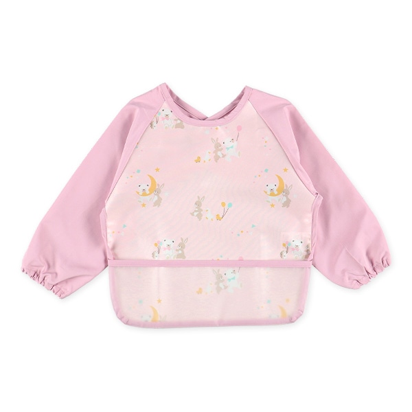 長袖食事用エプロン（アニマル・風船）