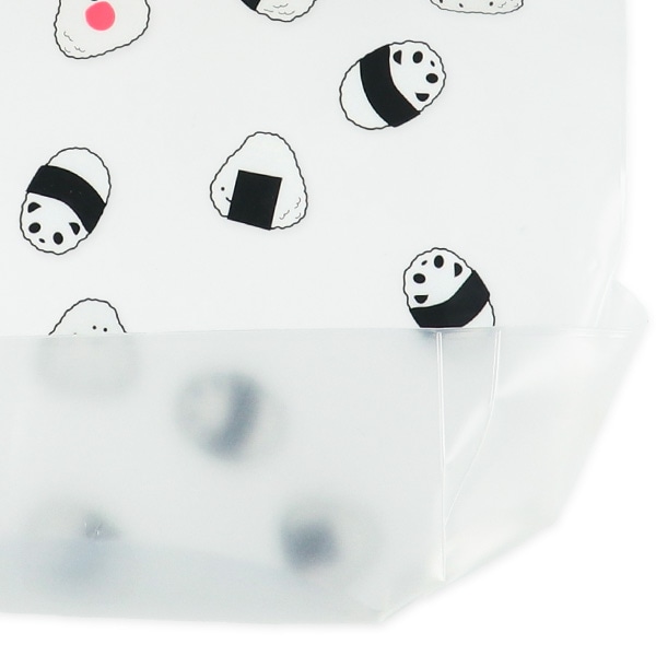 3枚組袖なし食事用エプロン（目玉焼き・ウインナー・おにぎり）