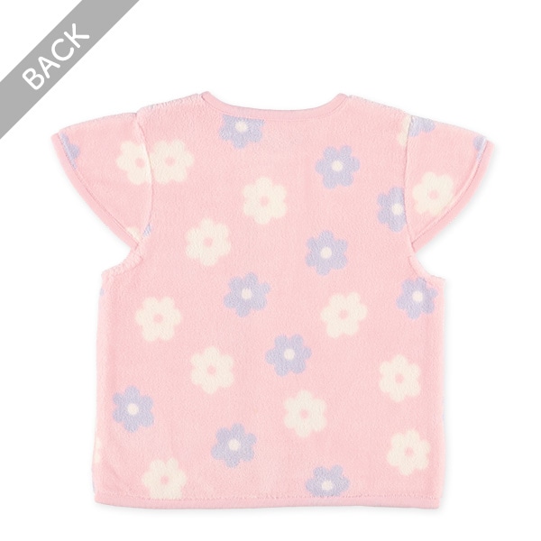 フリースベスト（花）