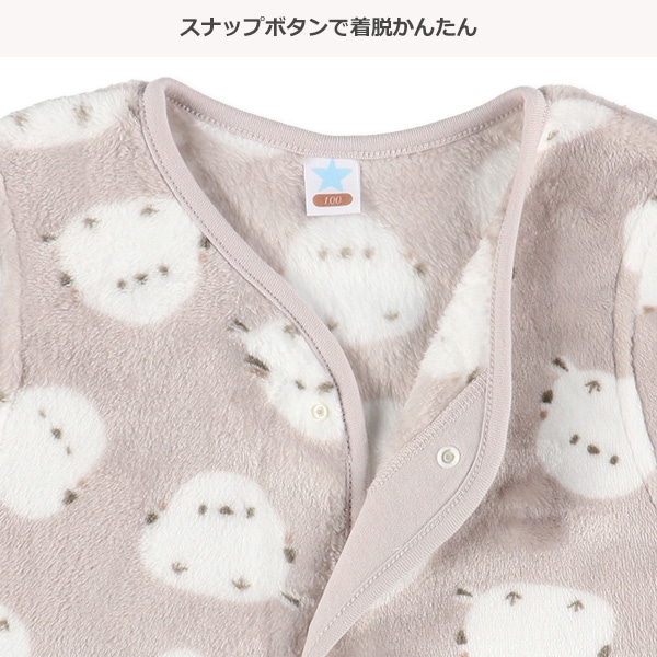 フリースベスト（シマエナガ）