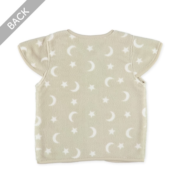 フリースベスト（星・三日月）