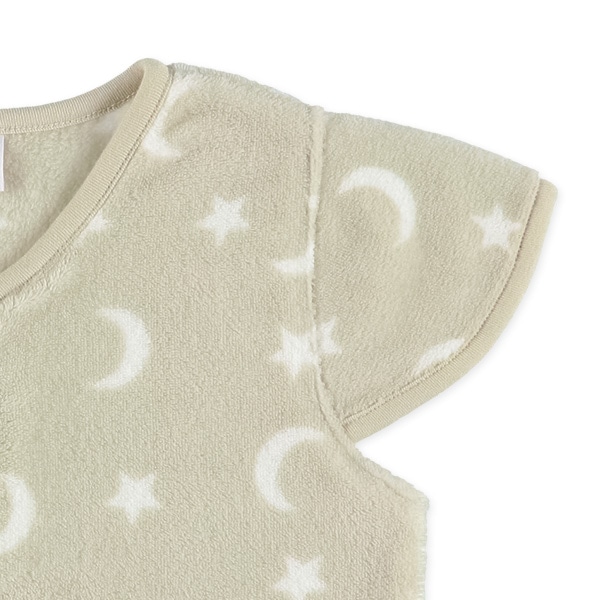 フリースベスト（星・三日月）