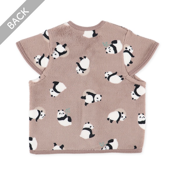 フリースベスト（パンダ）