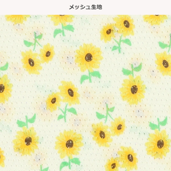 3枚組メッシュキャミソール肌着（花柄）
