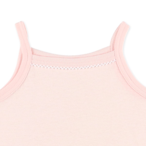 DRYWRAP）4枚組キャミソール肌着（織り柄・フルーツ）