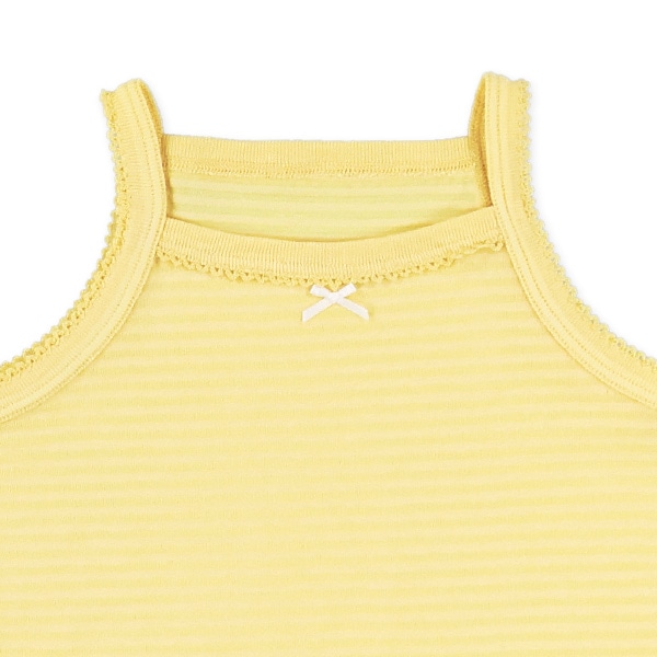 DRYWRAP）4枚組キャミソール肌着（リボン）