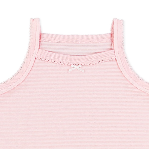 DRYWRAP）4枚組キャミソール肌着（リボン）