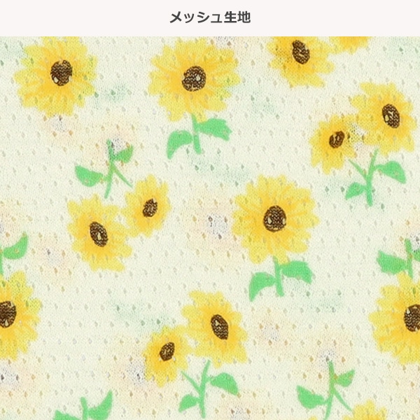 3枚組メッシュキャミソール肌着（花柄3種）
