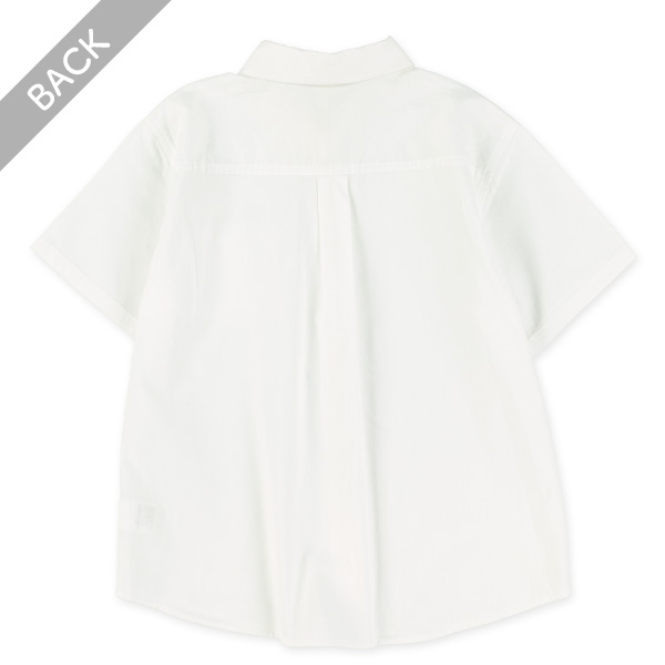 オックスフォード半袖シャツ