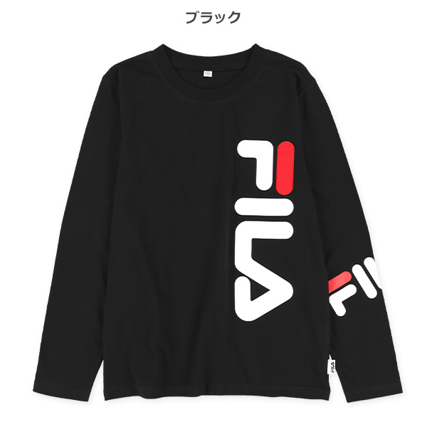 FILA）ロゴ長袖Tシャツ