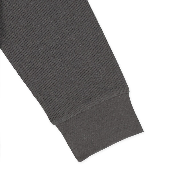 ワッフル無地長袖Tシャツ