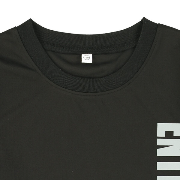 ダブルメッシュ縦ロゴ長袖Tシャツ
