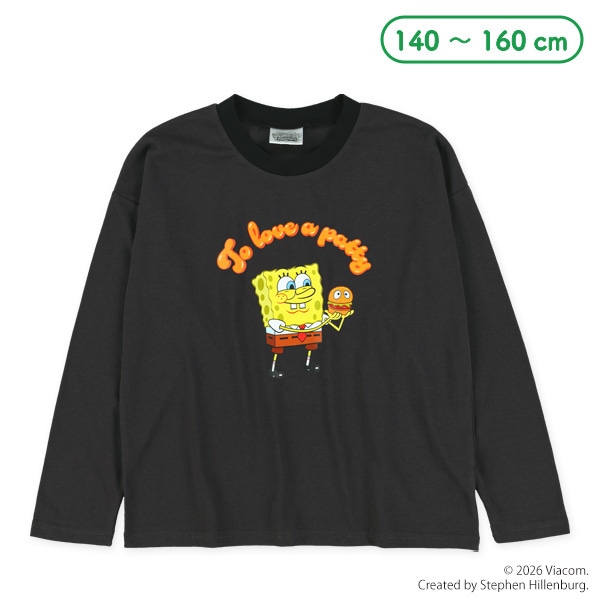 長袖Tシャツ（スポンジボブ）