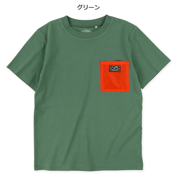 チケット付きポケット半袖Tシャツ