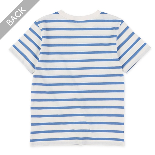 シングルボーダー半袖Tシャツ