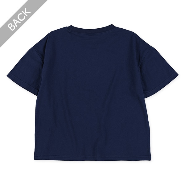 スプレー風プリント半袖Tシャツ