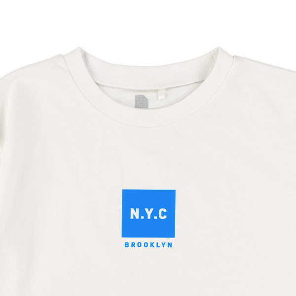 N.Y.Cボックスロゴ半袖Tシャツ