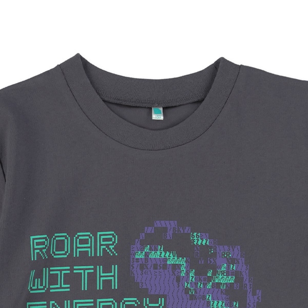 アスキー恐竜半袖Tシャツ