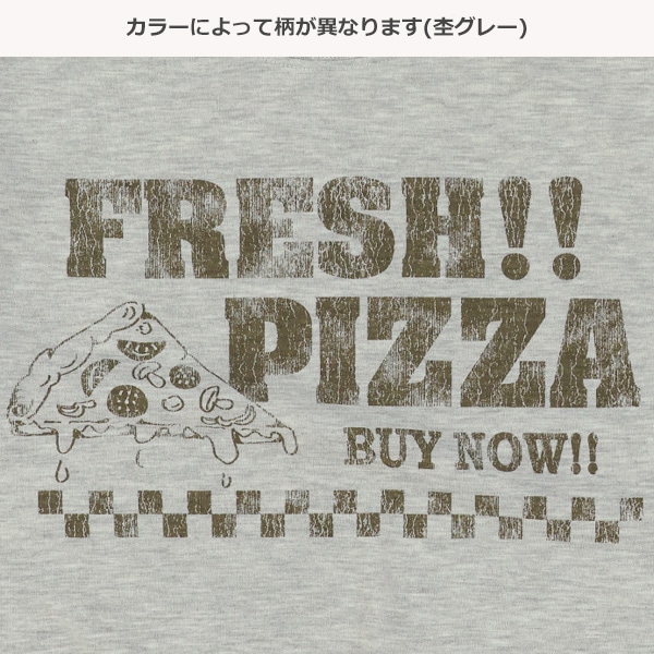 胸ロゴプリントワイド半袖Tシャツ