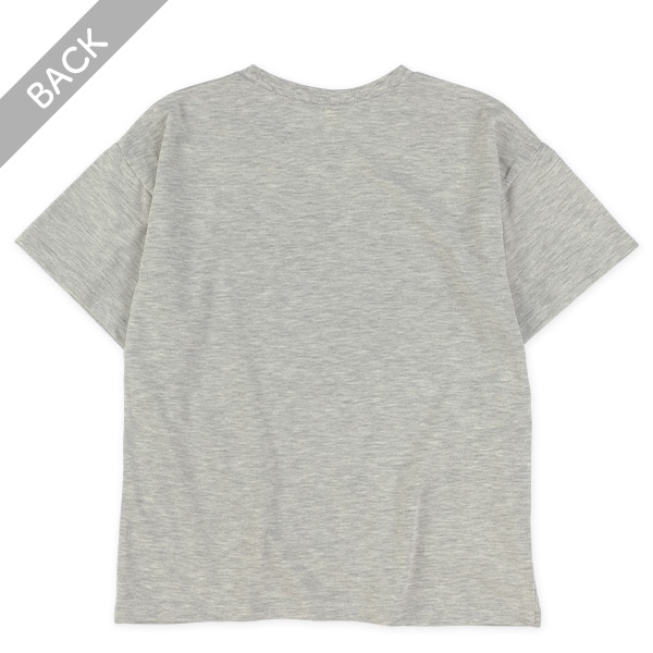 胸ロゴプリントワイド半袖Tシャツ