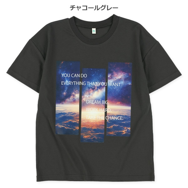 転写プリント半袖Tシャツ