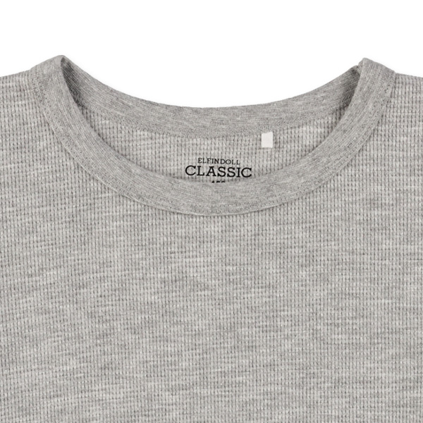 ワッフル半袖Tシャツ