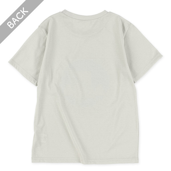 白くまプリント半袖Tシャツ