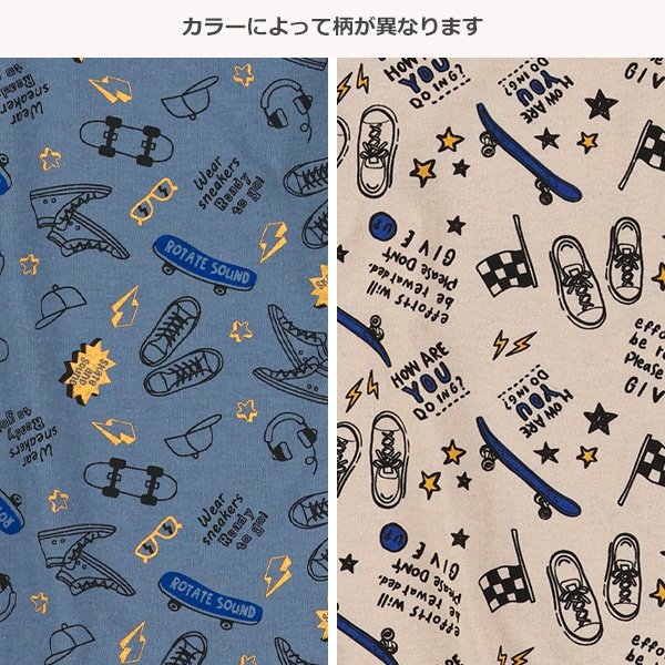 スニーカースケボー半袖Tシャツ