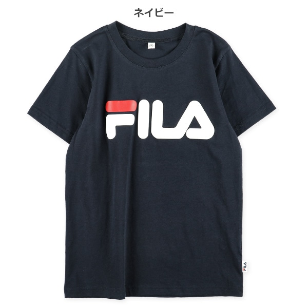 FILA）発泡プリント半袖Tシャツ