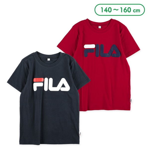 FILA）発泡プリント半袖Tシャツ