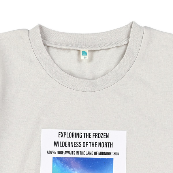 転写プリント半袖Tシャツ