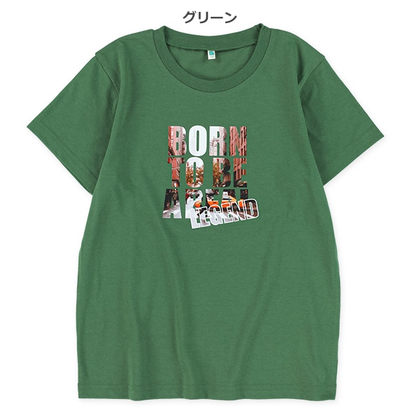 ロゴ転写半袖Tシャツ