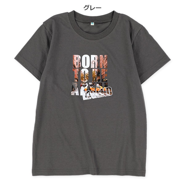 ロゴ転写半袖Tシャツ