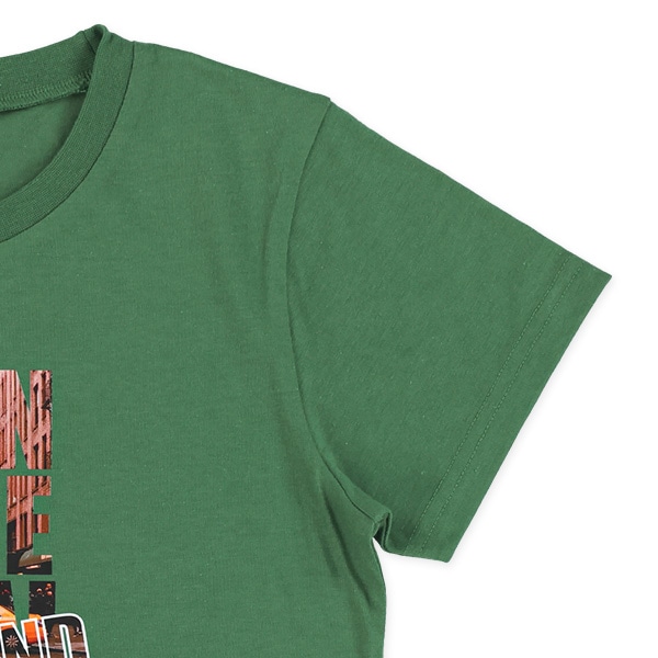 ロゴ転写半袖Tシャツ