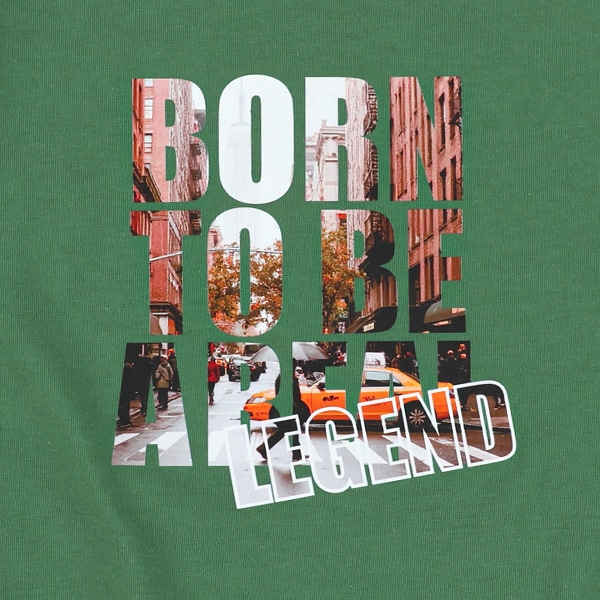 ロゴ転写半袖Tシャツ