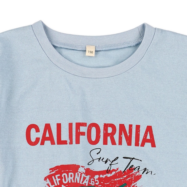 ボタニカルロゴプリント半袖Tシャツ