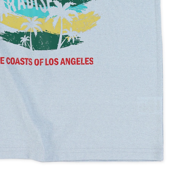 ボタニカルロゴプリント半袖Tシャツ