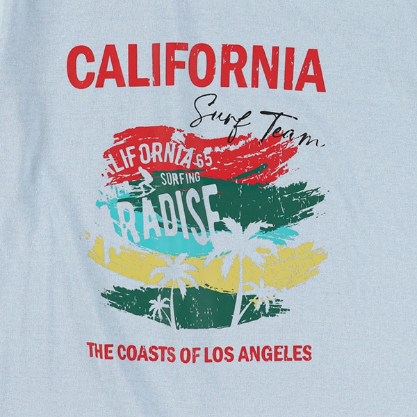 ボタニカルロゴプリント半袖Tシャツ