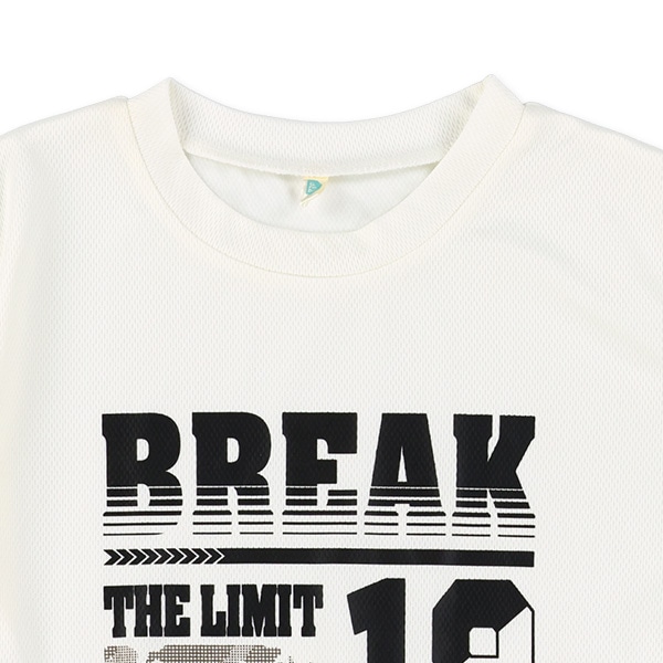 メッシュロゴ半袖Tシャツ