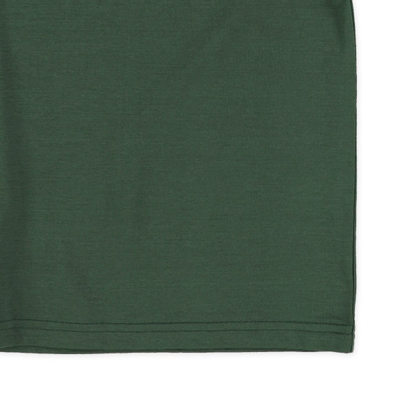 接触冷感胸ロゴプリント半袖Tシャツ