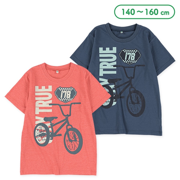 BMXプリント半袖Tシャツ